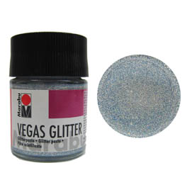 Marabu Vegas Glitter 50ml silber